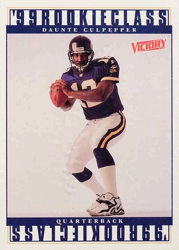 1999 Victory Daunte Culpepper #391 Football Card