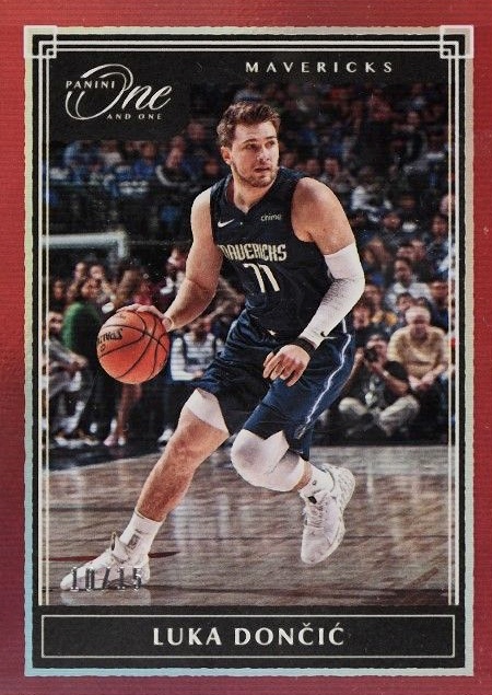 2019 Panini One and One Luka Doncic #84 Basketball Card