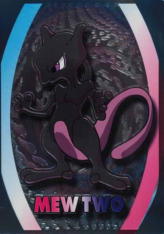 1999 Pokemon Japanese Meiji Promo MewTwo # TCG Card