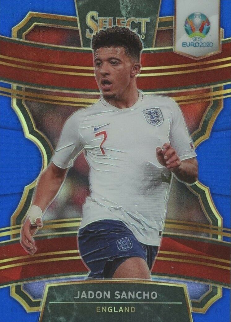 2020 Panini Select UEFA Euro Jadon Sancho #80 Soccer Card