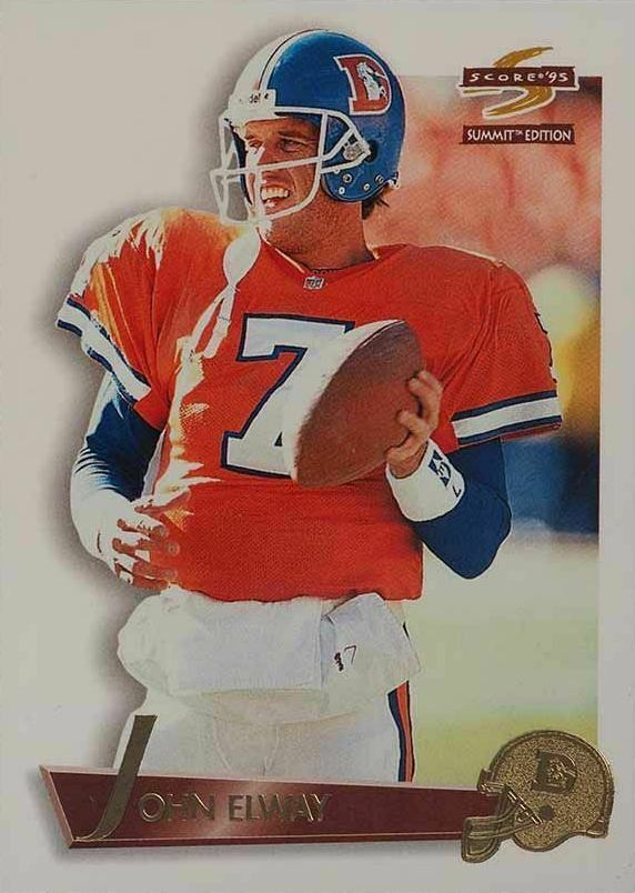 1995 Summit John Elway #16 Football Card