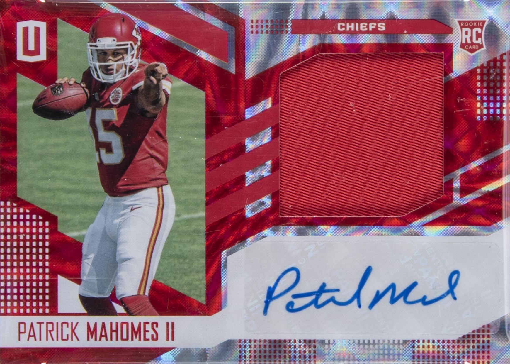 2017 Panini Unparalleled Patrick Mahomes II #304 Football Card