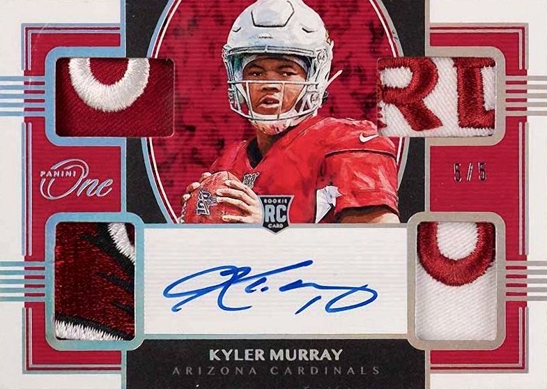 2019 Panini One Kyler Murray #51 Football Card