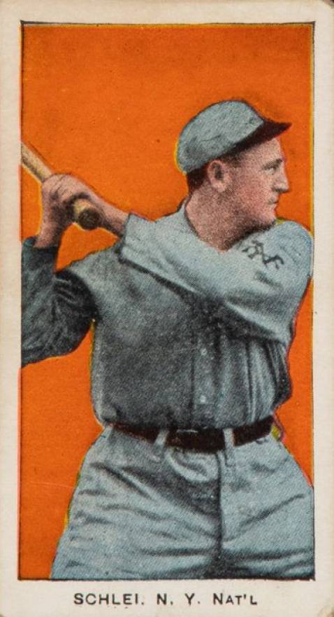 1909 C. A. Briggs Color Schei, N.Y. Nat'l # Baseball Card