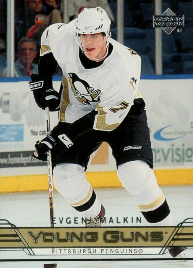 2006 Upper Deck Evgeni Malkin #486 Hockey Card