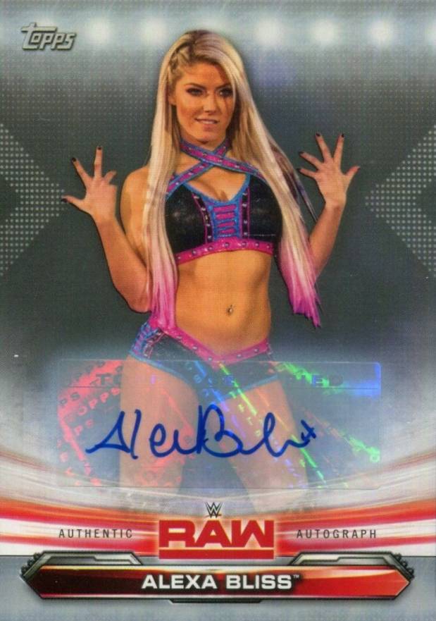 2019 Topps WWE Raw Alexa Bliss #2 Other Sports Card