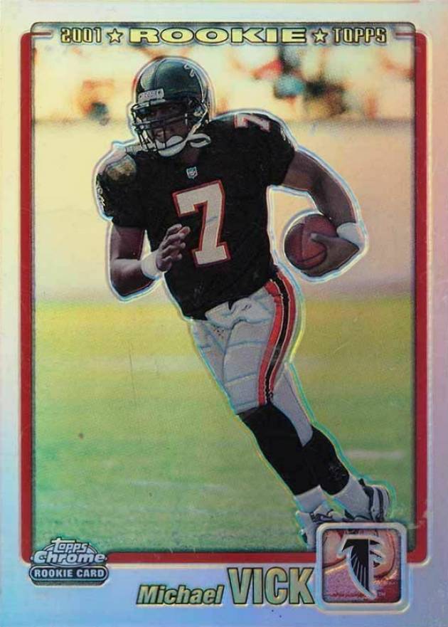 2001 Topps Chrome Michael Vick #262 Football Card