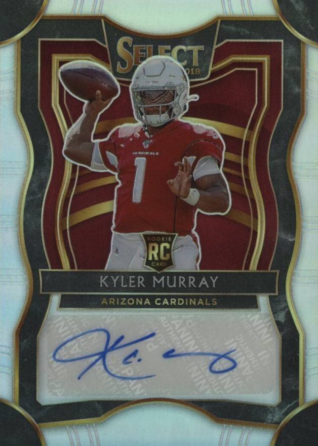 2019 Panini Select Rookie Signatures Prizm Kyler Murray #RS1 Football Card