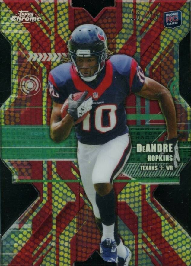 2013 Topps Chrome Rookies Die Cut DeAndre Hopkins #RDCDH Football Card