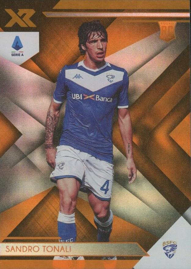 2019 Panini Chronicles XR Rookies Sandro Tonali #XR3 Soccer Card