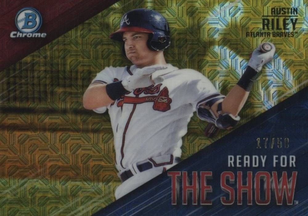 2019 Bowman Ready for the Show Chrome Austin Riley #RFTS7 Baseball Card