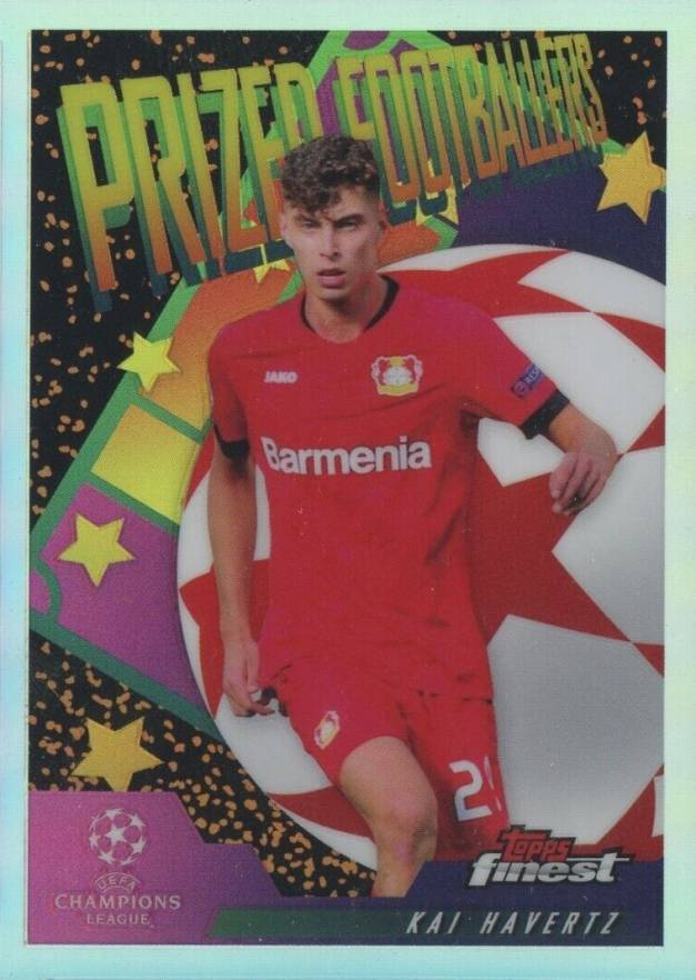 2019 Finest UEFA Champions League Prized Footballers Kai Havertz #PFKH Soccer Card