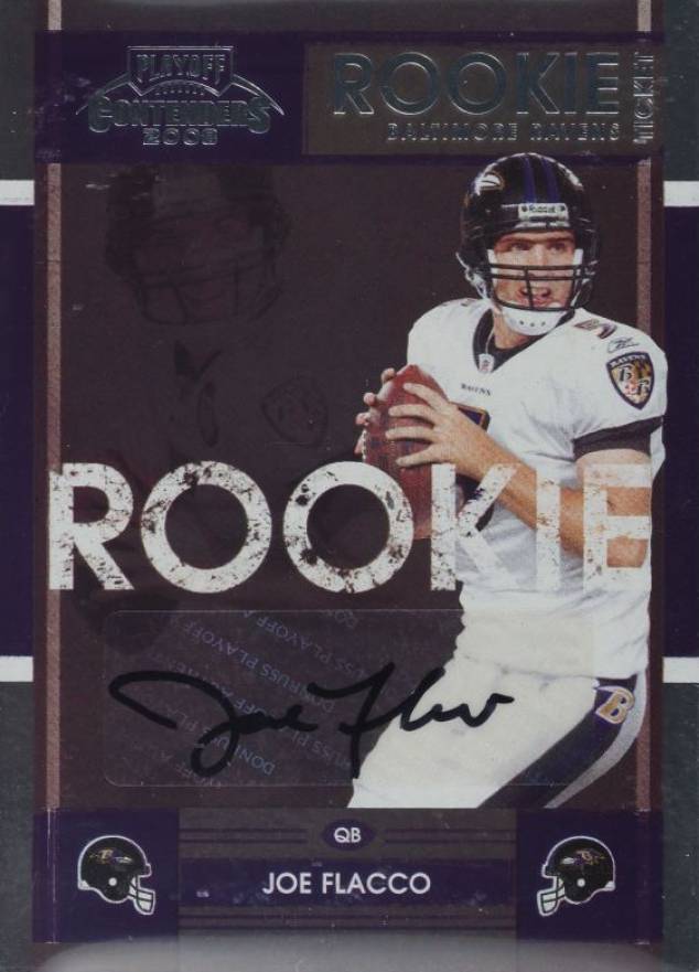 2008 Playoff Contenders Joe Flacco #151 Football Card