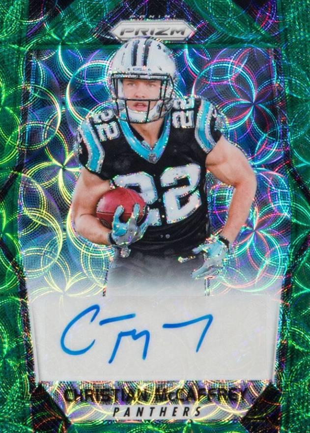 2017 Panini Prizm Rookie Autographs Christian McCaffrey #CM Football Card