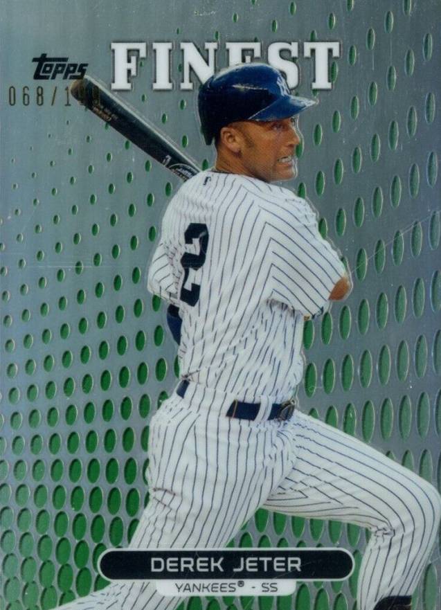 2013 Finest Derek Jeter #2 Baseball Card