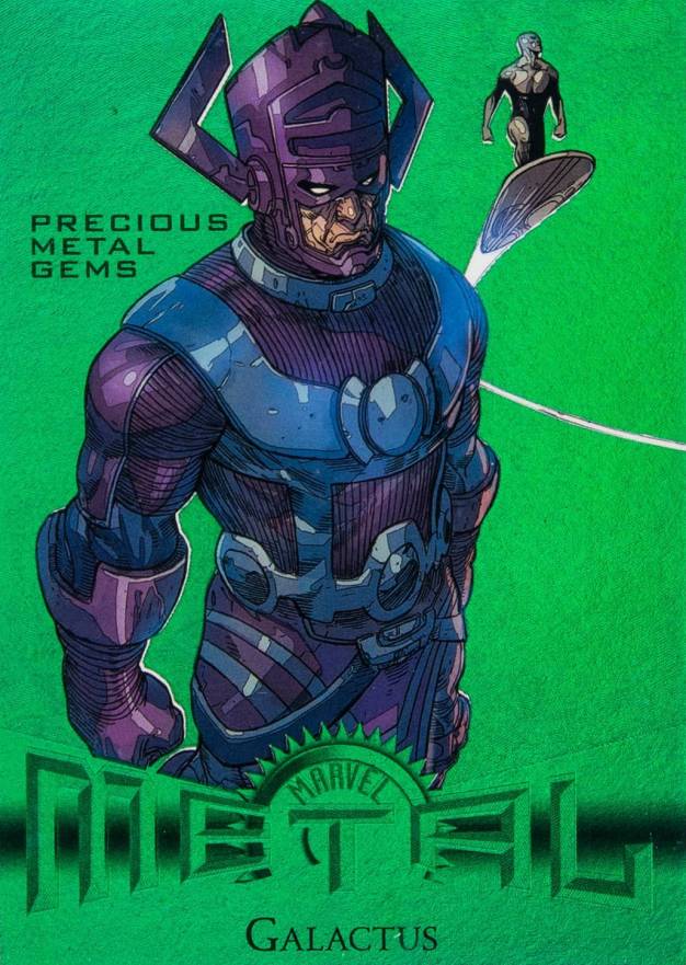 2013 Marvel Fleer Retro Precious Metal Gems  Galactus #42 Non-Sports Card