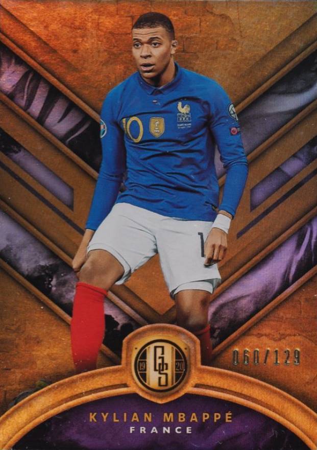 2019 Panini Gold Standard Kylian Mbappe #89 Soccer Card