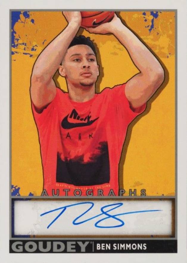 2017 Goodwin Champions Goudey Ben Simmons #G1 Basketball Card