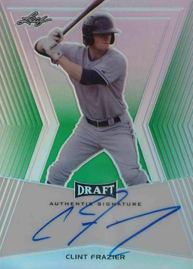 2014 Leaf Metal Draft Clint Frazier #BACF1 Baseball Card