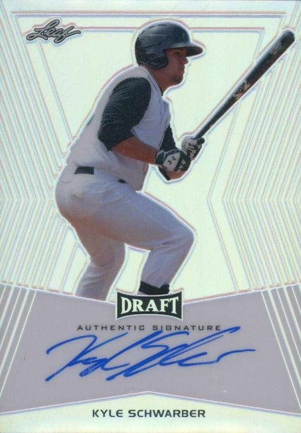 2014 Leaf Metal Draft Kyle Schwarber #BAKS1 Baseball Card