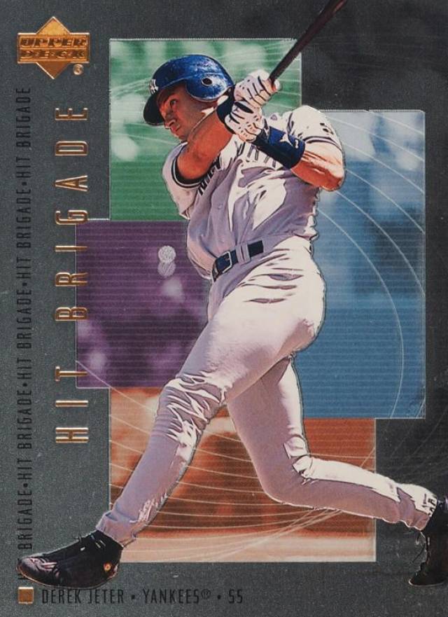 2000 Upper Deck Hit Brigade Derek Jeter #H4 Baseball Card