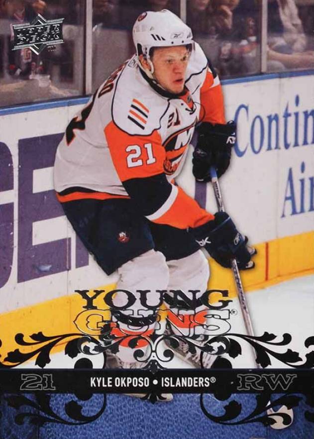 2008 Upper Deck Kyle Okposo #229 Hockey Card