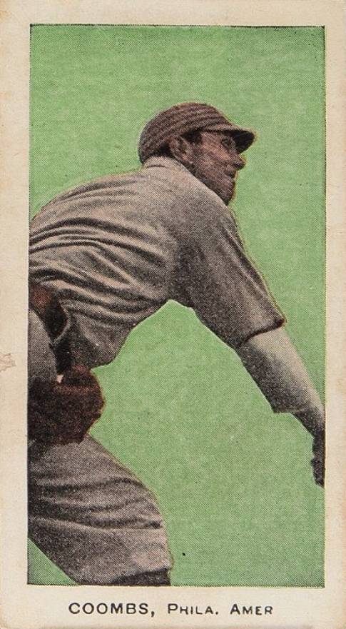 1910 Anonymous "Set of 30" Coombs, Phila. Amer # Baseball Card