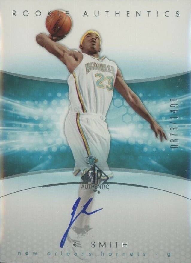 2004 SP Authentic  J.R. Smith #170 Basketball Card