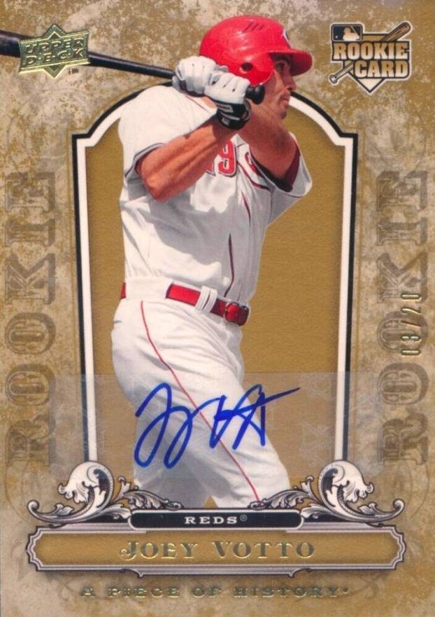 2008 Upper Deck Piece Of History Joey Votto #112 Baseball Card