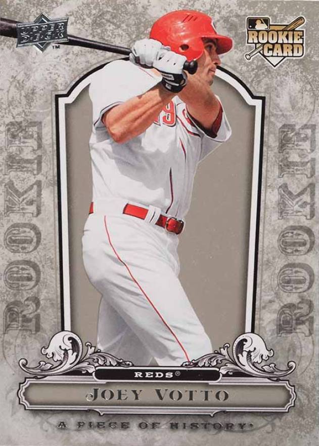 2008 Upper Deck Piece Of History Joey Votto #112 Baseball Card