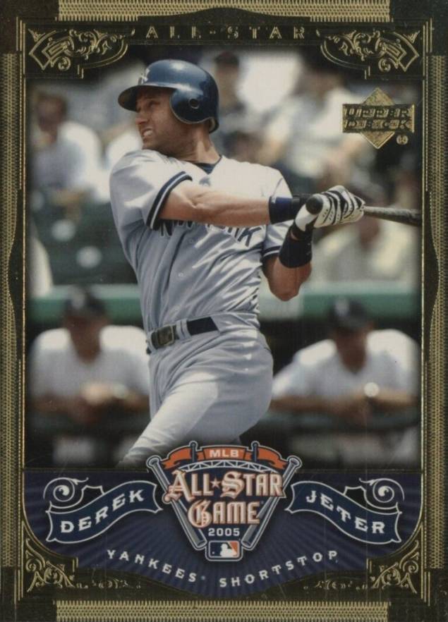 2005 All-Star FanFest Redemption Derek Jeter #4 Baseball Card