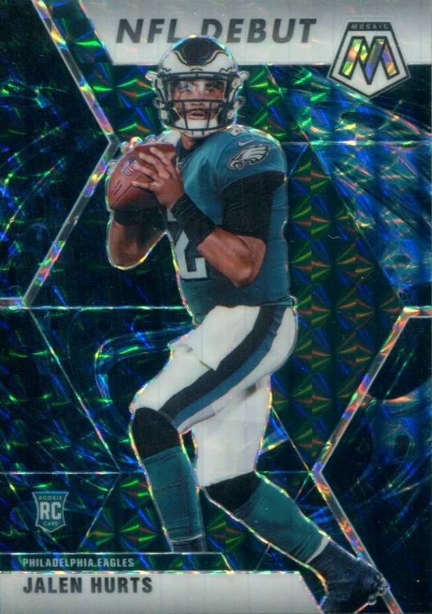 2020 Panini Mosaic Jalen Hurts #265 Football Card