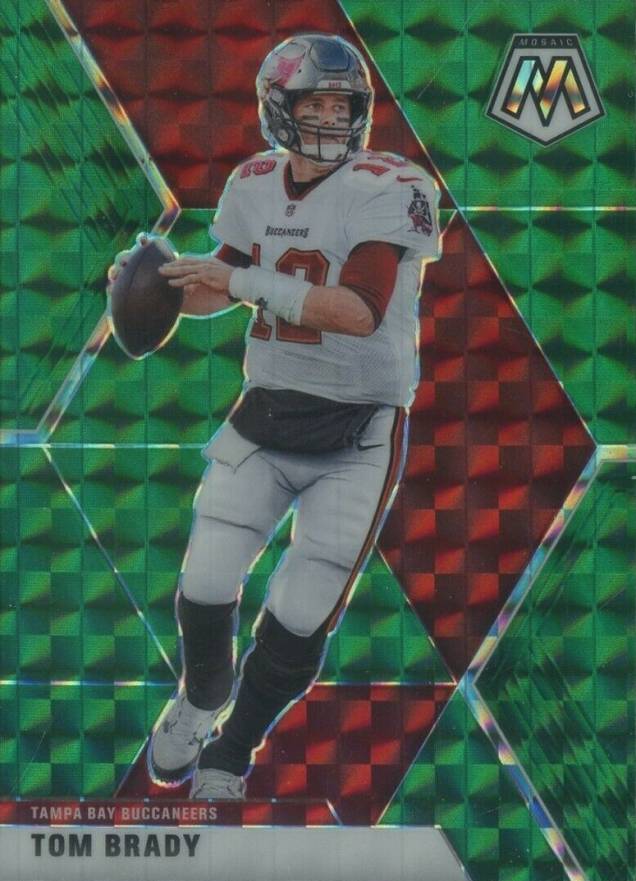 2020 Panini Mosaic Tom Brady #135 Football Card