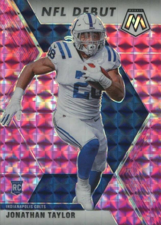 2020 Panini Mosaic Jonathan Taylor #276 Football Card