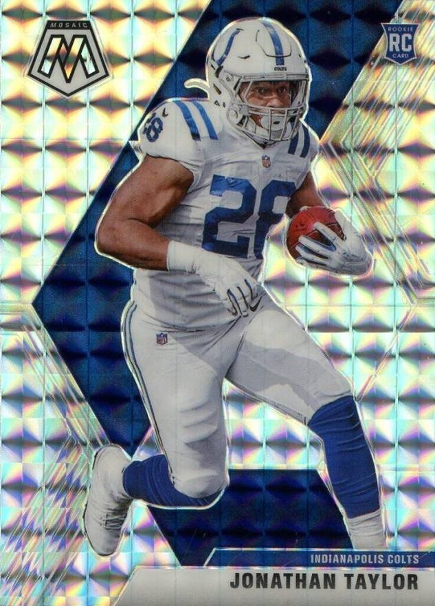 2020 Panini Mosaic Jonathan Taylor #216 Football Card