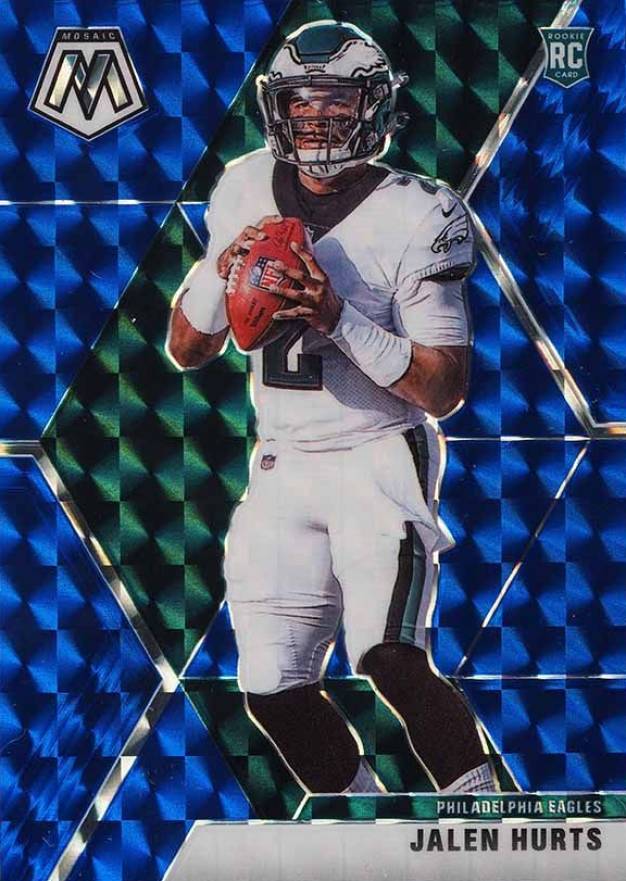 2020 Panini Mosaic Jalen Hurts #222 Football Card