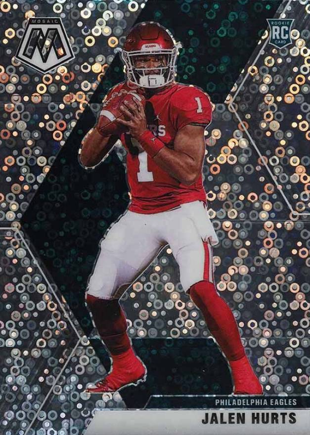 2020 Panini Mosaic Jalen Hurts #222 Football Card