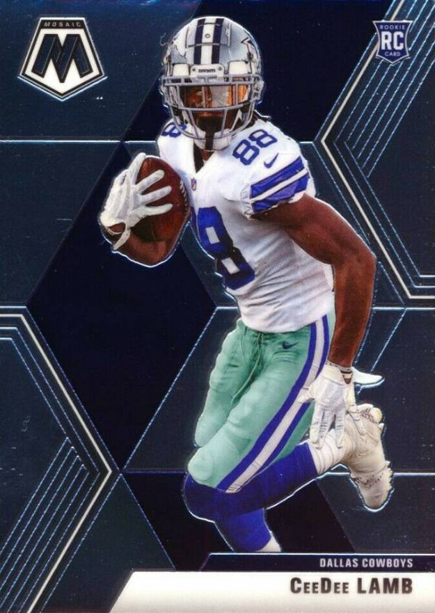 2020 Panini Mosaic Ceedee Lamb #207 Football Card