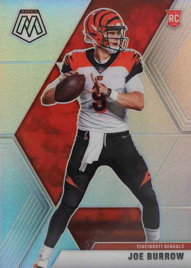 2020 Panini Mosaic Joe Burrow #201 Football Card