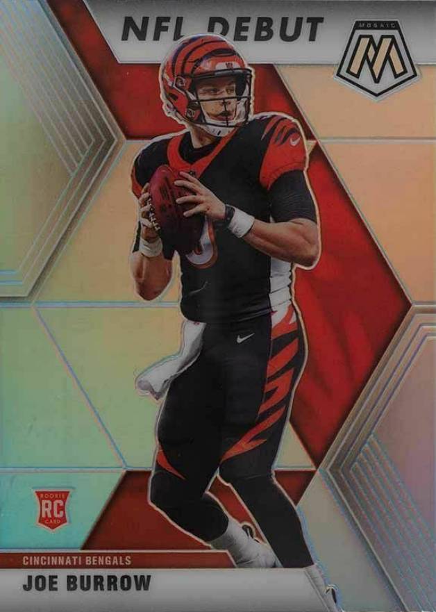 2020 Panini Mosaic Joe Burrow #261 Football Card