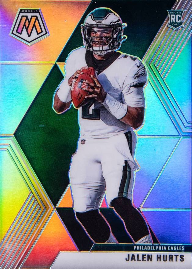 2020 Panini Mosaic Jalen Hurts #222 Football Card