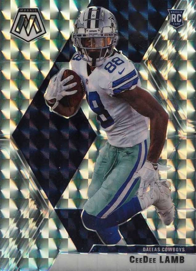 2020 Panini Mosaic Ceedee Lamb #207 Football Card