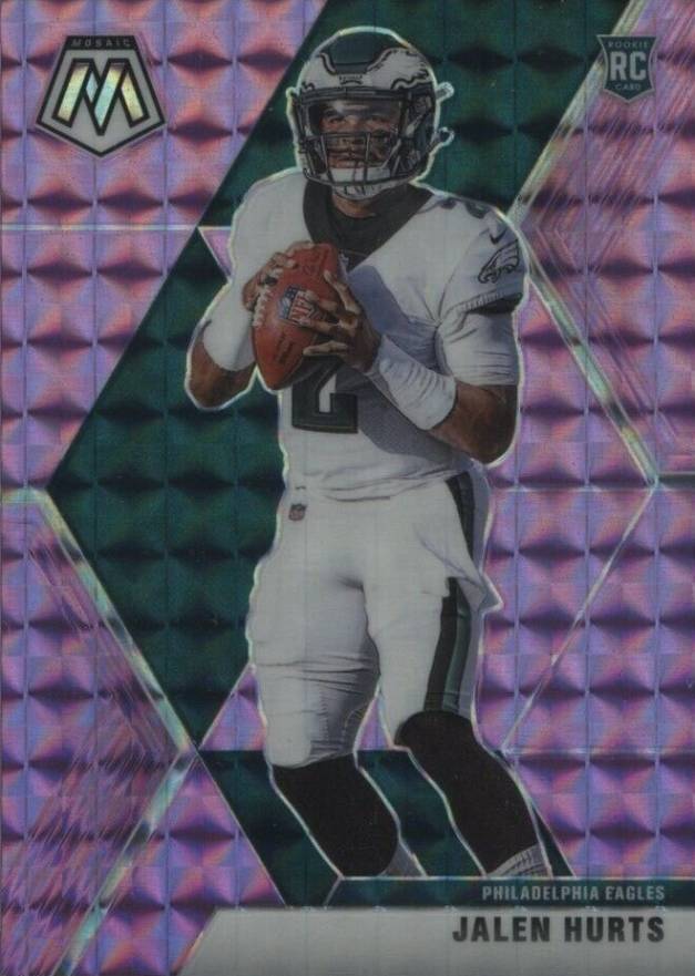 2020 Panini Mosaic Jalen Hurts #222 Football Card