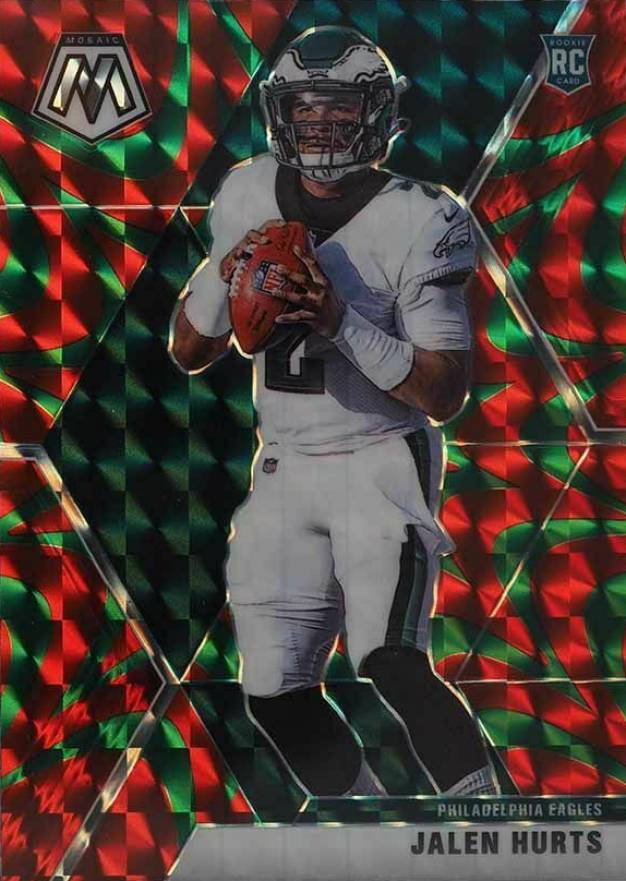 2020 Panini Mosaic Jalen Hurts #222 Football Card