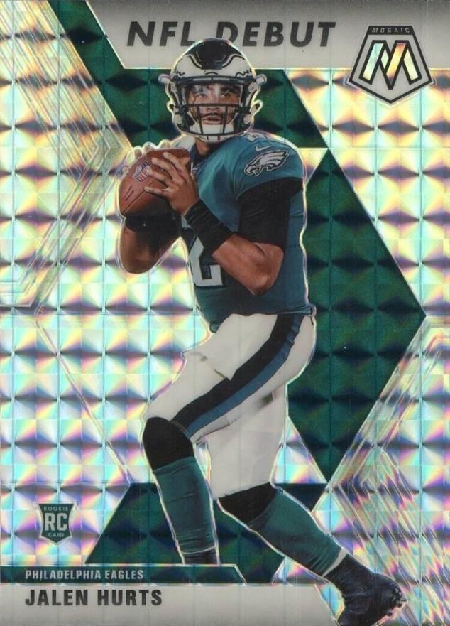 2020 Panini Mosaic Jalen Hurts #265 Football Card