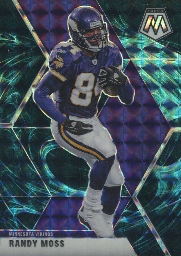 2020 Panini Mosaic Randy Moss #133 Football Card