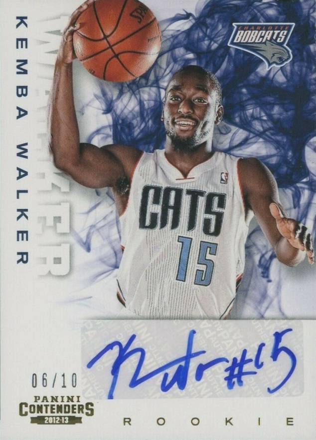 2012 Panini Contenders  Kemba Walker #274 Basketball Card