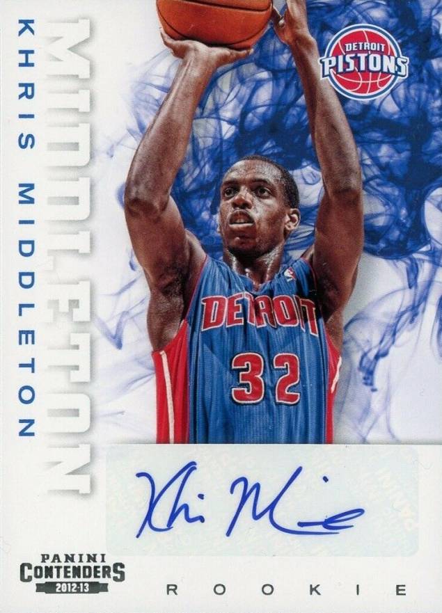 2012 Panini Contenders  Khris Middleton #237 Basketball Card