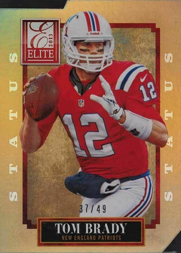 2013 Panini Elite  Tom Brady #58 Football Card