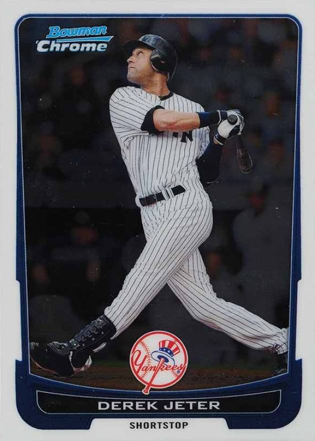 2012 Bowman Chrome Derek Jeter #10 Baseball Card